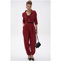 Короткий пиджак Джуди (бордовый)