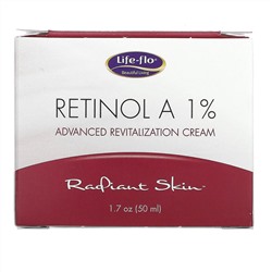 Life-flo, Ретинол A 1%, восстанавливающий крем с улучшенной рецептурой, 50 мл (1,7 унций)