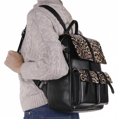 Рюкзак 18297-2 black Polina&Eiterou