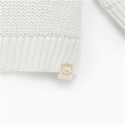 Джемпер вязаный Крошка Я, рост 74-80 см, цвет молочный