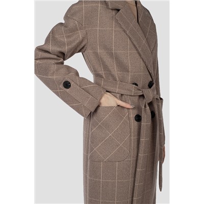 01-11772 Пальто женское демисезонное (пояс)