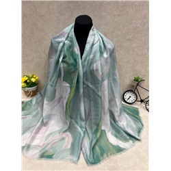 Легкий платок на голову и шею, мультицвет