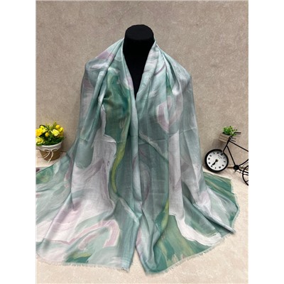 Легкий платок на голову и шею, мультицвет