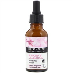 Dr. Scheller, Успокаивающая сыворотка, Миндаль и календула, 1,0 ж. унц.(30 мл)