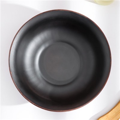 Форма для запекания с крышкой, 550 мл., 16×11 см, красная глина