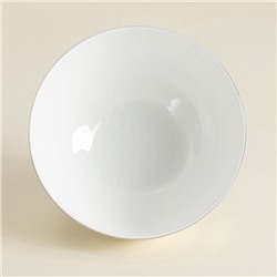 Салатники SL Home «Каскарон», 900 мл, d=16 см, набор 2 шт., костяной фарфор, белые