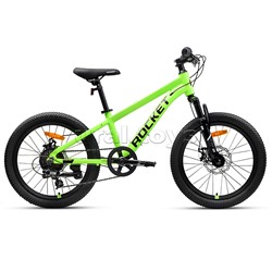 Велосипед 20" Rocket Rower, цвет салатовый, размер 11"