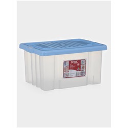 Ящик для хранения Darel-box, 18 л, 40×30×21 см, с крышкой, МИКС