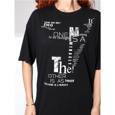 Футболка "Кабриоль" (Черный)