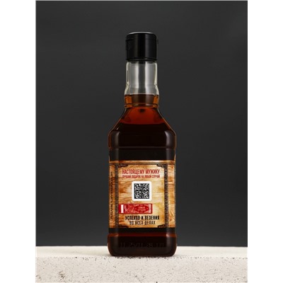 Гель для душа виски «На удачу», 500 мл, аромат древесный с пряными нотами, Чистое счастье