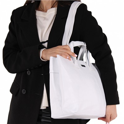 Сумка 98082 white Velina Fabbiana-Safenta