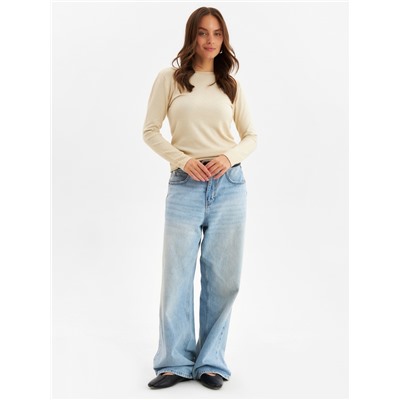 Джемпер женский MINAKU, тёмно-бежевый, размер 42-44