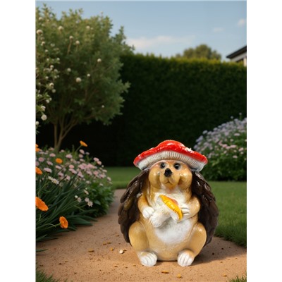 Садовая фигура из гипса «Ёж», 47×38×38 см