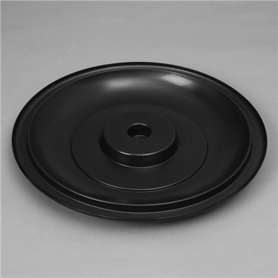 Бак для душа, 150 л, пластиковый, с крышкой, с резьбой под кран, чёрный