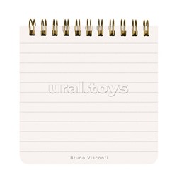 Блокнот "Pocket journal" 90 х 90 мм, 60 л, на гребне "Лесные ягоды"