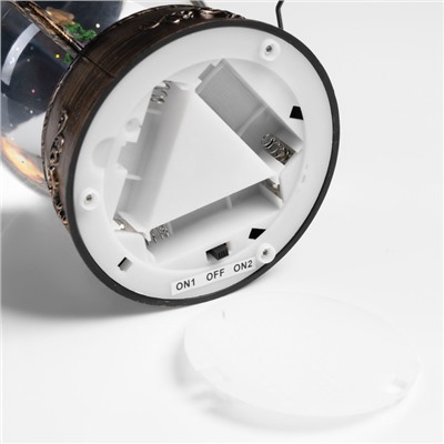 Фигура светодиодная «Снеговик» 20×14×11 см, батарейки ААx3 (не в комплекте), USB, свечение тёплое белое