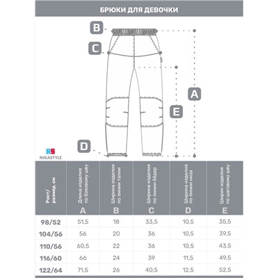 499087 NIKASTYLE Брюки