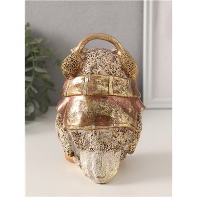 Фигурка полистоун «Сова в куртке и наушниках», 11×11×16.5 см