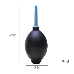 Воздушная груша для сдувания пыли камеры наручных часов, 14×5.5 см