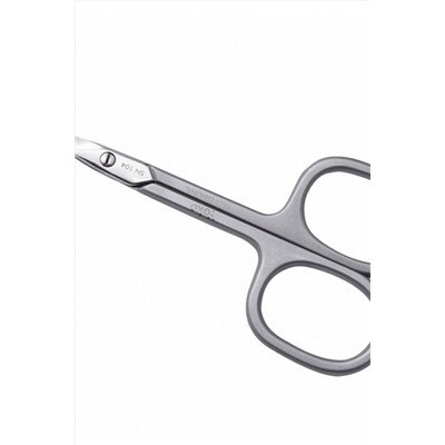 YOKO Ножницы маникюрные для кутикулы изогнутые / Premium Series SN 104, матовые, ручная заточка, 9 см KRISTALLER, 1106016