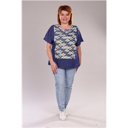 Футболка "Мерфи" (Синий)