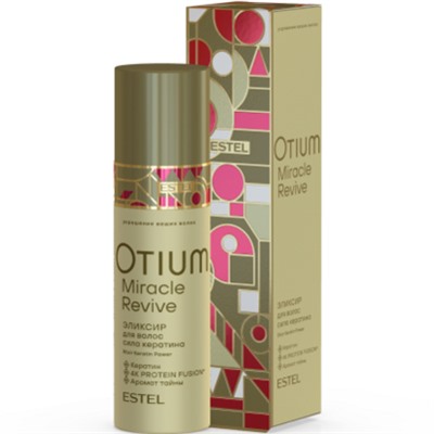 ЭстельOTIUM MIRACLE REVIVE Эликсир для волос «Сила кератина» 100 мл