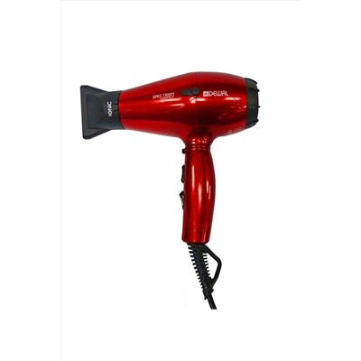 Dewal Профессиональный фен для волос / Spectrum Compact 03-109 Red, красный, 2100 Вт KRISTALLER, 1118415