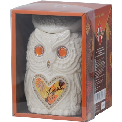 HILLTOP. Керамика. Сова (в ассортименте) 50 гр. чайница керам.