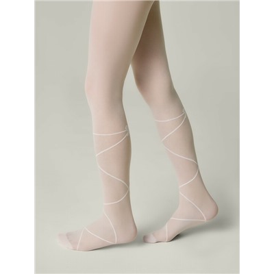 CONTE Колготки с имитацией шнуровки с бантиком MERRY