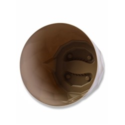 Горшок для цветов с поддоном Laurel, 9.3 л, d=27.7 см, h=22.5 см, пластиковый, бежевый