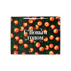 Пакет новогодний ламинированный подарочный «С Новым годом», XXL 61×46×20 см