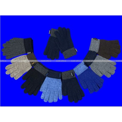 Перчатки очень теплые "Спорт" с начесом подростковые арт. 0684