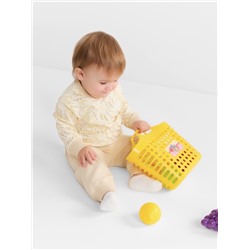 Комплект (свитшот и брюки) MINAKU Nature, рост 68-74 см, бежевый