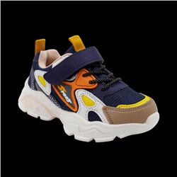 Кроссовки TV904-2-5 бежево синие