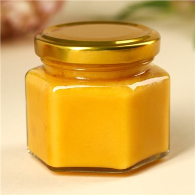 Подарочный набор «Расцветай от счастья»: чай травяной 25 г., крем-мёд с абрикосом 120 г.