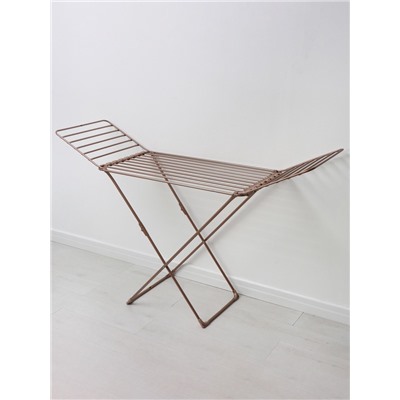 УЦЕНКА Сушилка для белья напольная, рабочая длина 18 м, цвет розовое золото