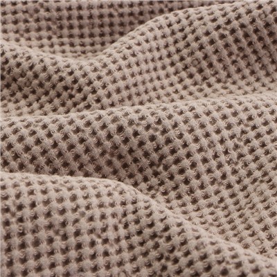 Полотенце вафельное SL HOME: Linen «Саббиа», 40×70 см, бежевое