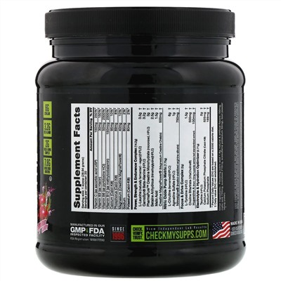 NutraBio Labs, Предтренировочный комплекс без стимуляторов, леденец из питайи, 573 г (1,3 фунта)