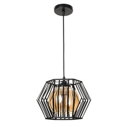 Светильник BayerLux 2748/1 E27 40 Вт черный 25×25×22-122 см