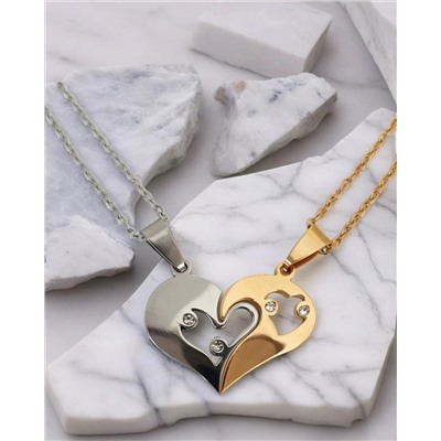 Подвеска парная «Сердце»