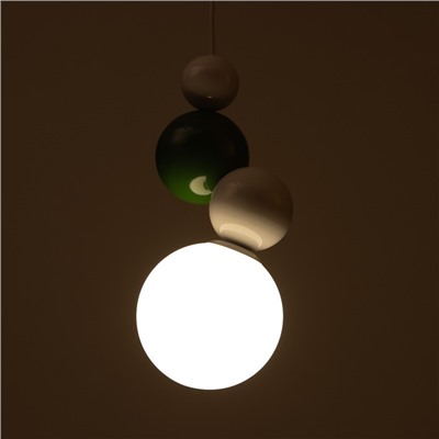 Светильник «Луиджи» LED 7 Вт 3000-6000К бело-зеленый 12×29-129 см