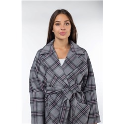 01-09885 Пальто женское демисезонное (пояс)