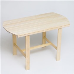 Стол для бани и дачи, 120×63×70 см, деревянный, липа