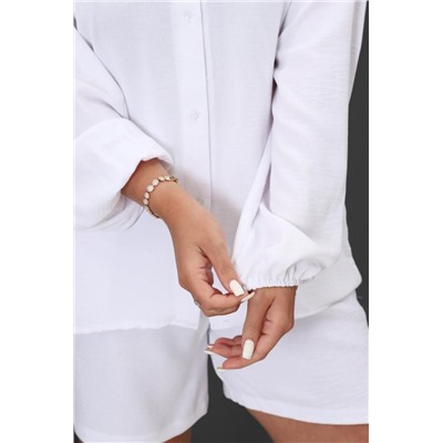 Комплект 52287 (шорты _ рубашка) (Белый)