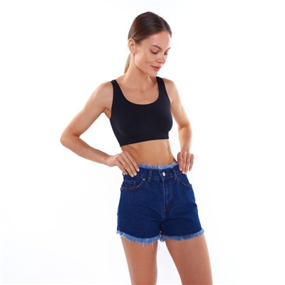 Шорты джинсовые, тёмно-синие, размер 40 (34)