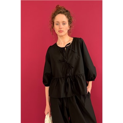 Блузка  NATURE093/03/Черный