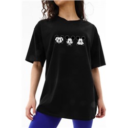 Футболка Three mouse (Черный)