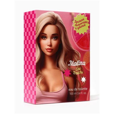 Туалетная вода женская Malina Eau Fraiсhe, 100 мл
