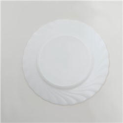 Десертные тарелки Luminarc TRIANON, d=19.5 см, набор 6 шт., стеклокерамика, белые