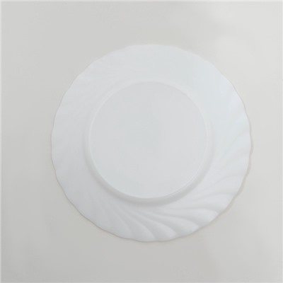 Десертные тарелки Luminarc TRIANON, d=19.5 см, набор 6 шт., стеклокерамика, белые